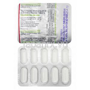 トルペリタス (トルペリゾン) 450mg 錠剤