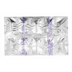 ジュピロス A (ロスバスタチン 10mg/ アスピリン 150mg) カプセル裏面