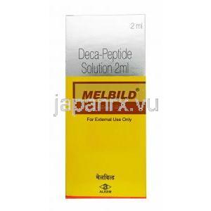 メルビルド 外用薬, デカペプチド,2ml