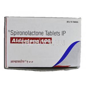 アルダクトン 100 Aldactone 100, スピロノラクトン, 100mg, 錠 箱