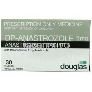 アーモトラス（ジェネリックアリミデックス） アナストロゾール　1 mg