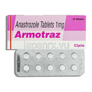 アーモトラス（ジェネリックアリミデックス） アナストロゾール 1 mg