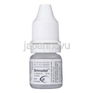ブリモニジン酒石酸塩/チモロールマレイン酸塩 （コンビガン ジェネリック）, Brimolol, 0.15% /　0