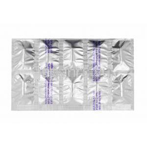ロスケム A (ロスバスタチン/ アスピリン) 75mg カプセル裏面