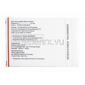 エバシル (エバスチン) 10mg 成分