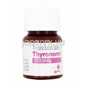 チロノーム (レボチロキシン) 112mcg