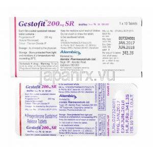 ゲストフィット (プロゲステロン) 200mg 錠剤