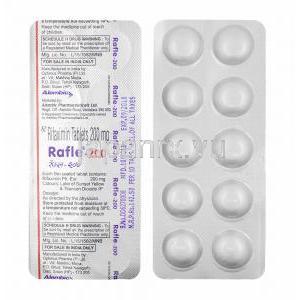 ラフル (リファキシミン) 200mg 錠剤
