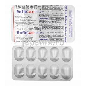 ラフル (リファキシミン) 400mg 錠剤