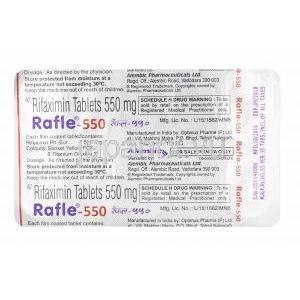ラフル (リファキシミン) 550mg 錠剤