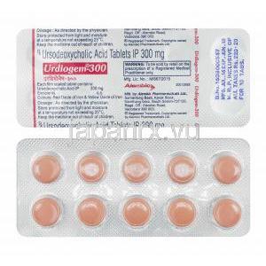 ウルジオジェム (ウルソジオール) 300mg 錠剤