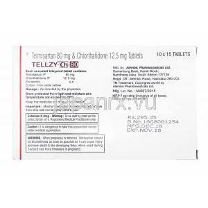 テルジー CH (テルミサルタン 80mg/ クロルタリドン 12.5mg) 製造元