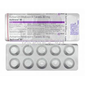 アジルトレンド (アジルサルタン) 80mg 錠剤