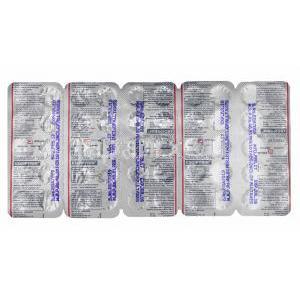 エスジピリン (ジクロフェナク 50mg/ アセトアミノフェン 325mg) 錠剤裏面