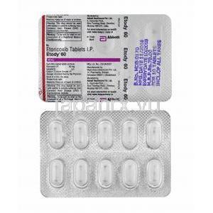 エトディ (エトリコキシブ) 60mg 錠剤