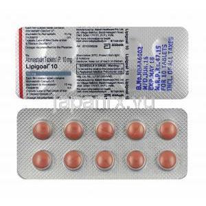 リピゴール (アトルバスタチン) 10mg 錠剤