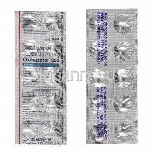オクスマゼトール (オクスカルバゼピン) 300mg 錠剤