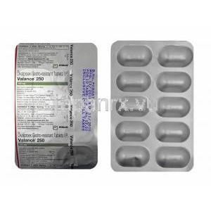 バランス (ジバルプロエクス) 250mg 錠剤