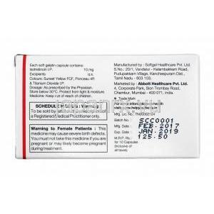 テュファキュン (イソトレチノイン) 10mg 製造元