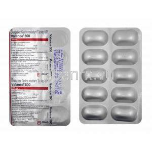 バランス (ジバルプロエクス) 500mg 錠剤