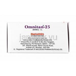 オムニタン (ロサルタン) 25mg 製造元