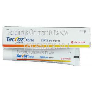 プロトピック （プロトピック ジェネリック）, Tacroz 0.1% 10gm 軟膏 (Glenmark) 製造者情報