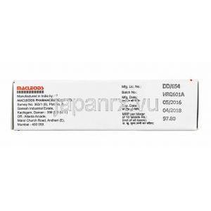ロズスタット F (フェノフィブラート/ ロスバスタチン) 5mg 製造元