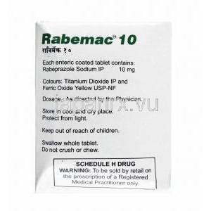 ラベマック (ラベプラゾール) 10mg 成分