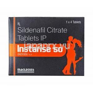 インスタライズ (シルデナフィル) 50mg 箱