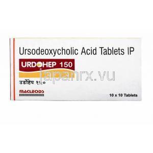 ウルドヘップ (ウルソジオール (ウルソデオキシコール酸)) 150mg 箱