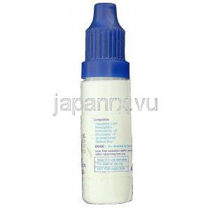 トロピカミド / フェニレフリン塩酸塩, Tropicacyl Plus,  0.8%/ 5% 5ML 点眼薬 (Sunways) 成分