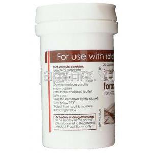 フマル酸ホルモテロール / ブデソニド配合 （シンビコート ジェネリック）, Foracort, 6mcg / 400mcg 吸