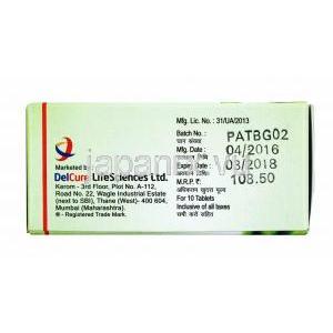 ウィトリ (エトリコキシブ) 90mg 箱側面