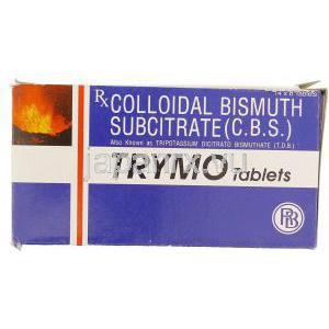 トライモ, 膠漆ビスマス 500mg 錠 (Elder) 箱