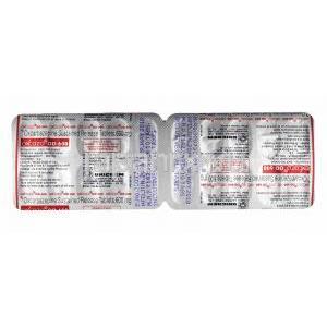 オクスカゾ OD (オクスカルバゼピン) 600mg 錠剤裏面