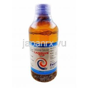 ラクソラズ　Laxoluz ラクツロース 内服液, (Fourrts India Laboratories) ボトル