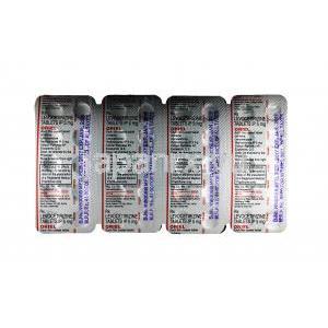 オリエル,レボセチリジン, 5 mg,錠剤,シート情報