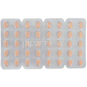 セチリジン/アンブロキソール, Relent, 5MG/ 60MG 錠 包装