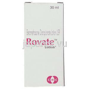 ベタメタゾン（アンテベートジェネリック）, Rovate,  ０．０５％　ローション　箱