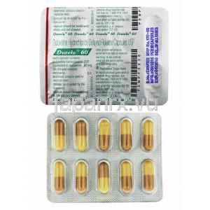 デュゼラ (デュロキセチン) 60mg カプセル