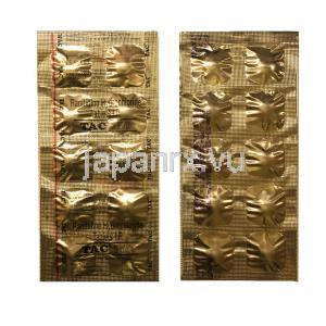 TAC 150,ラニチジン 150mg 錠剤, シート情報