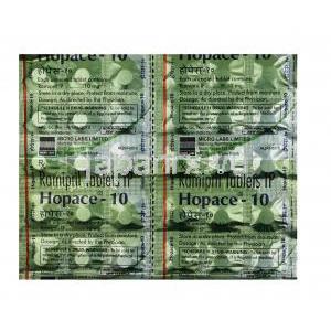 ホペース 10 , ラミプリル10mg, 錠剤, シート情報