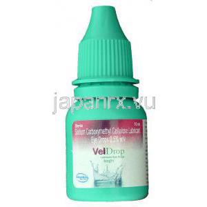 カルボキシメチルセルロースナトリウム, VelDrop, 点眼液 (Alembic) ボトル