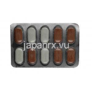 ダイアノーム M OD, グリクラジド 60mg  / メトホルミン 500mg, 錠（徐放性錠）,シート