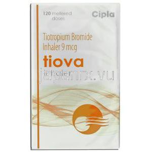 チオーバ インヘラー, 臭化チオトロピウム 9mcg, 120回分 吸入剤 (Cipla)