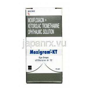 モキシグラム KT 点眼薬 ( ケトロラック / モキシフロキサシン)