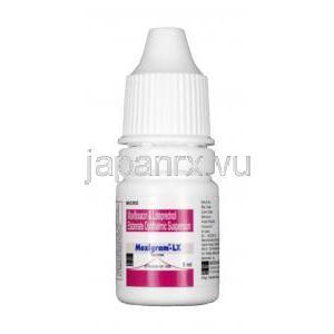 モキシグラム LX  点眼薬, ロテプレドノール 0.5%w/v / モキシフロキサシン 0.5%w/v, 点眼薬 5ml,ボトル