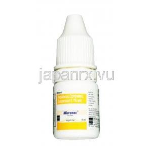 ミクロナック点眼薬, ネパフェナク 0.10% 点眼薬 5ml, ボトル