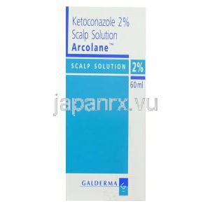 Arcolane,ケトコナゾール ローション 箱