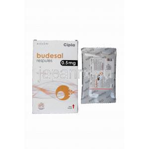 ブデサールレスピュール,　レバルブテロール 1.25mg/ブデソニド 0.5mg(2mlあたり） レスピュール